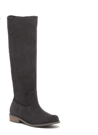 Buy Thigh High Boots For Women Grey in Saudi Arabia