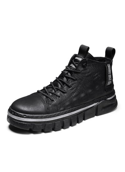 Buy Men's Outdoor Fashion High Top Casual Boots in Saudi Arabia