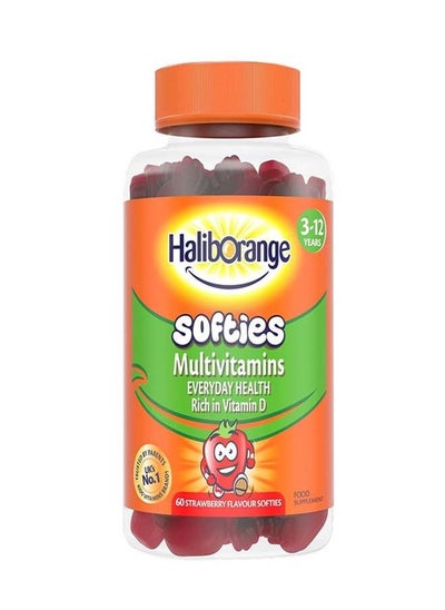 اشتري Softies Multivitamins Strawberry 60'S في الامارات