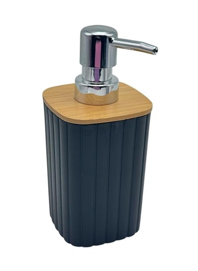 Buy QSHOP® Soap Dispenser with Wooden Lid – Modern Luxury Design for Kitchens and Bathrooms with Modern and Traditional Decorations Fits Homes, Hotels, Offices in Egypt