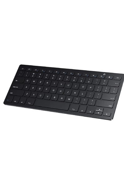 اشتري Tablet Keyboard For Galaxy Tab S7 Plus Tab A7 Lite Tab S6 Lite And Other Bluetooth Enabled Tablets Phones Black في الامارات