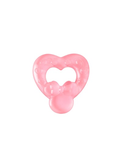 Buy Minnie Water Filled Teether Pink in UAE