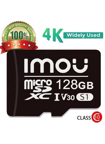 Buy IMOU 128 GB microSD memory card (UHS-I, SDHC, 10/U3/V30, 95/38) in Saudi Arabia