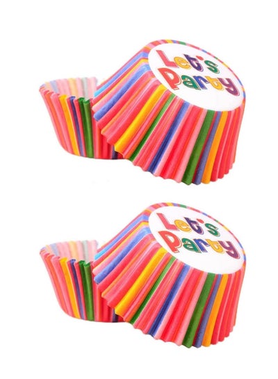 اشتري 300pcs Colorful Cupcake Cases Paper Baking Cups, Muffin Cases for Baking - Muffin Cupcake Liners Wrappers Cases, Cupcake Decorations Supplies for Holiday, Boys Girls Birthday, Wedding, Hen Party في السعودية