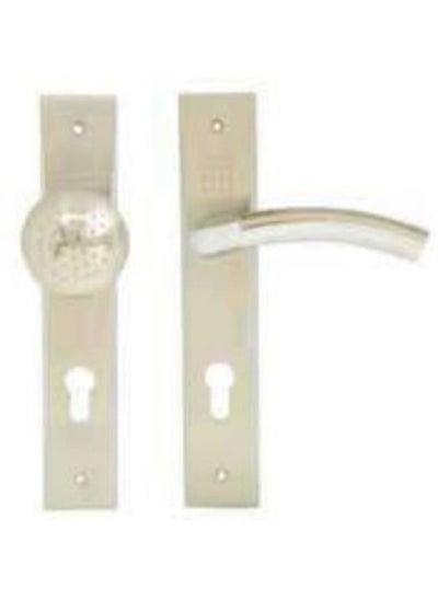 اشتري Robustline Aluminum Lever Door Handle Premium Quality Chrome - One Side Knob في الامارات