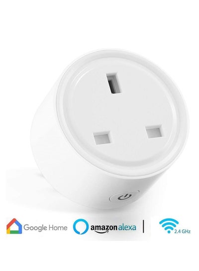 Buy Home Automation Smart WiFi Plug with Voice Command For Alexa Google Assistant in UAE