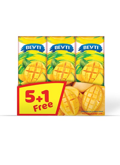 Buy Juice Promo 5+1- Mango 235 ml Pack of 6 in Egypt