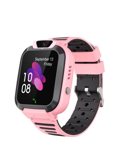 اشتري Kids Smart Watch with 1.54-inch HD Touch Screen Smartwatch for Children with SOS Call Camera Music Player Game Alarm (Pink) في السعودية