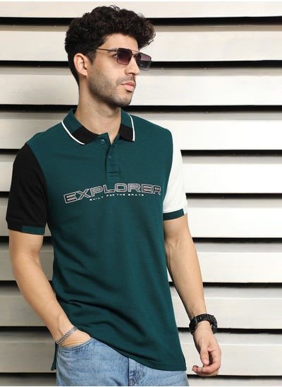 Buy Men Teal T-shirts in UAE