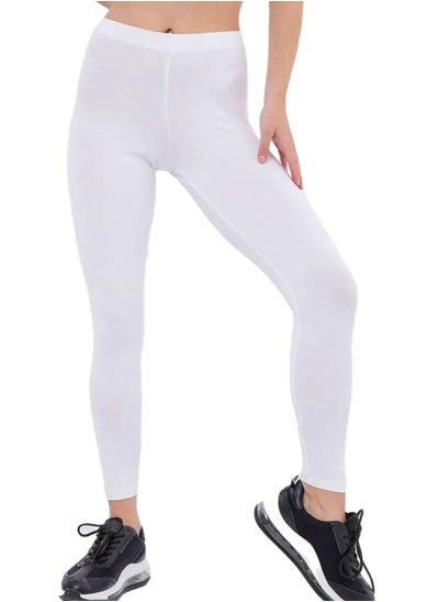 Buy Women Leggings White in Egypt