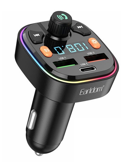 اشتري EARLDOM M70 Auto Radio Mp3 Player Music Adapter Dual USB Car Charger في الامارات