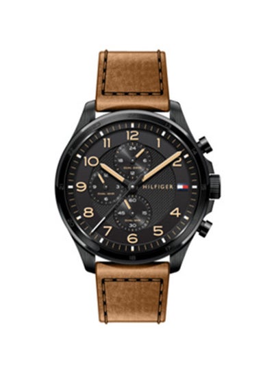 Buy Men's Analog Round Shape Leather Wrist Watch 1792038 - 45 mm in UAE