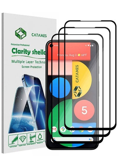 Buy 3 Pack For Google 5 Tempered Glass Screen Protector Full Glue Back in UAE