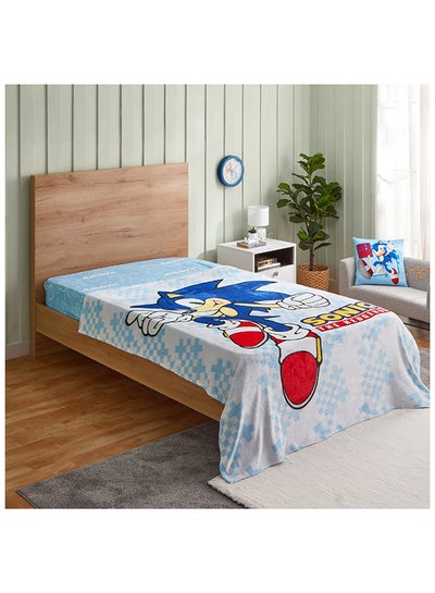Buy Sonic the Hedgehog Flannel Blanket 150x200 cm in Saudi Arabia