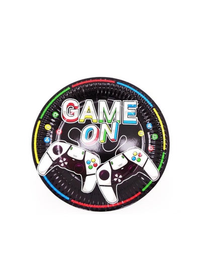 Buy Paper Plate 9"Happy Game On 6Pcs/Set in UAE