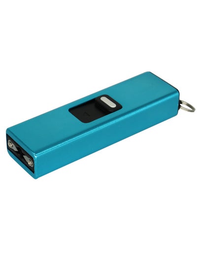 Buy MultiFunctional LED Flashlight USB Rechargeable Flashlight, Blue in Saudi Arabia