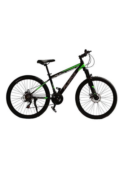 اشتري دراجة جبلية SND26002 تأتي بـ 7 سرعات متعددة أخضر وأسود مقاس 26 في مصر