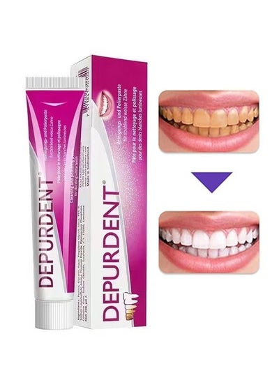 اشتري Clean and Polish Toothpaste 50 ml,  Clean and Polish Paste for Teeth Cleaning, Removes Dental Plaque and Tea Stains, Solve Teeth Discoloration Question, Tooth Whitening Toothpaste في السعودية