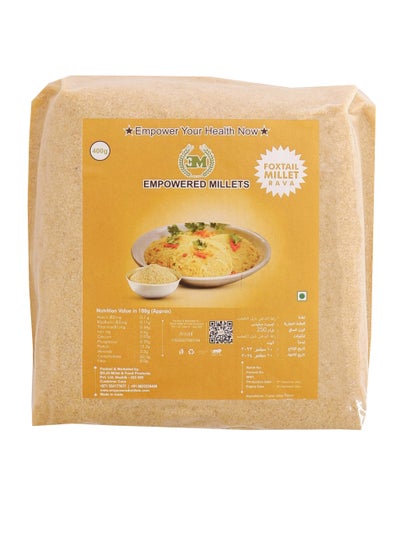 Buy Foxtail Millet Rava (Cereal Gluten Free) in UAE