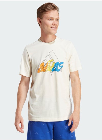 Buy Illustrated Badge Of Sport T-Shirt in UAE