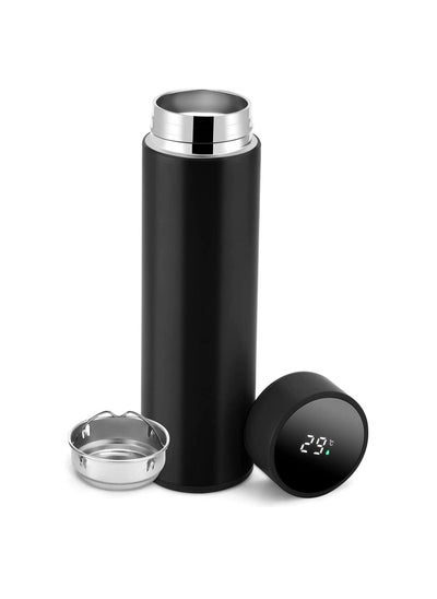 Buy COOLBABY Smart Insulated Water Bottle 500ML(Black) in UAE