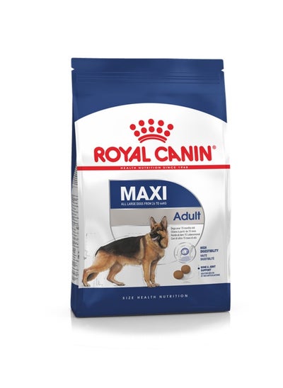 Buy Royal Canin Maxi Adult 15 KG Dog Dry Food in UAE