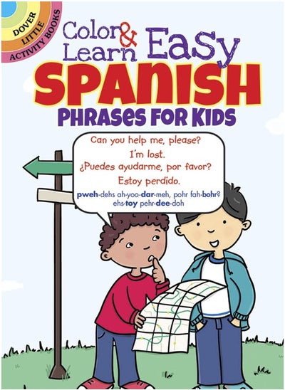 Buy Color & Learn Easy Spanish Phrases for Kids in UAE