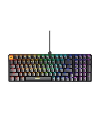 اشتري Glorious GMMK 2 96% Arabic & English RGB Gaming Keyboard - Full-Size and Customizable TKL Keyboard for Gamers -Black في السعودية
