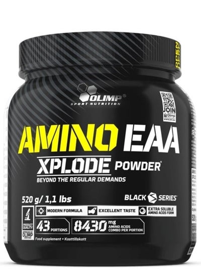 Buy Amino Eaa Xplode Powder 520 Grams, Ice Tea Peach in UAE