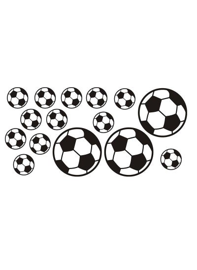 Buy Football wall sticker for children's room baby bedroom self-adhesive decorative in UAE