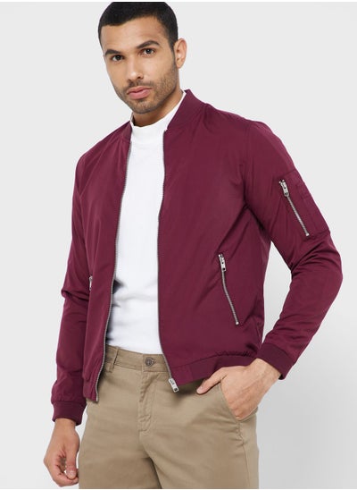 Buy Zipper Bomber Jacket in UAE