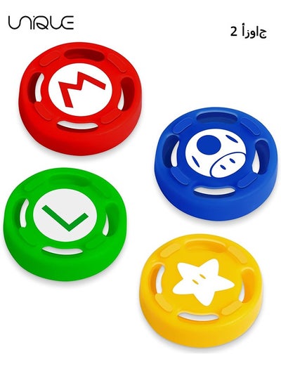 4Pcs for Nintendo Switch Thumb Grips Cute Cartoon Anime Design