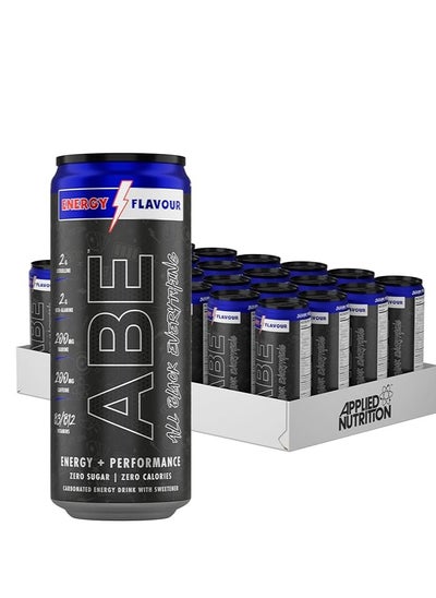 اشتري Applied Nutrition ABE Ultimate Pre Workout Drink, Increases Physical Performance, Contributes to the Reduction of Tiredness & Fatigue, Energy Flavor, Box في السعودية