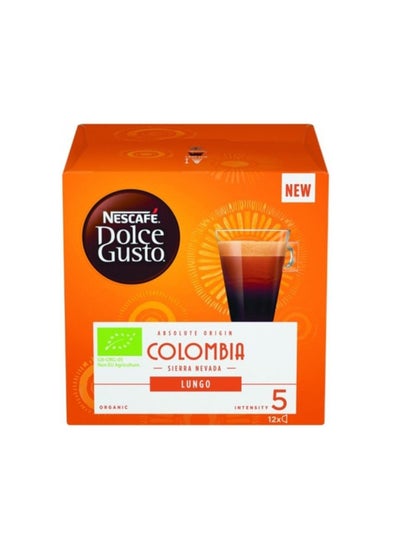 Buy Nescafe Dolce Gusto Colombia Espresso - 12 Capsules in UAE