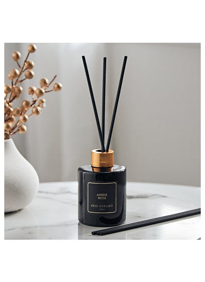 Buy Rabia Amber Musk Reed Diffuser 120 ml in UAE