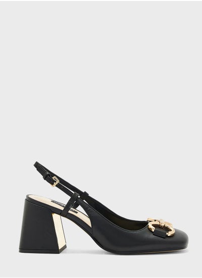 اشتري Ankle Strap Low Heel Platform Sandals في الامارات