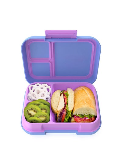 Buy Pop Lunchbox With Removable Divider - Periwinkle/Pink in UAE