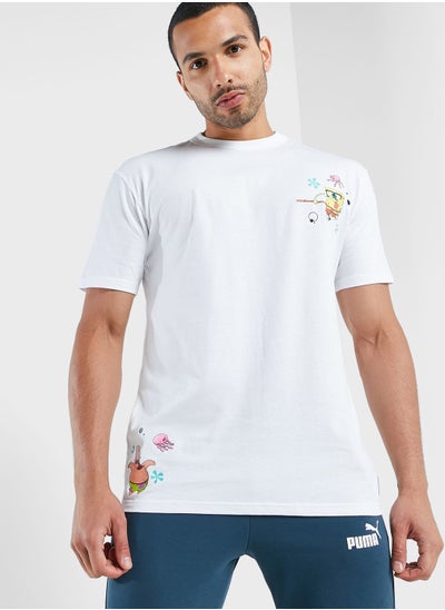 Buy Spongebob Graphic T-Shirt in UAE