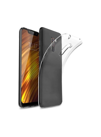 Buy Xiaomi PocoPhone F1 Case Cover Silicone Soft TPU - Clear in Egypt