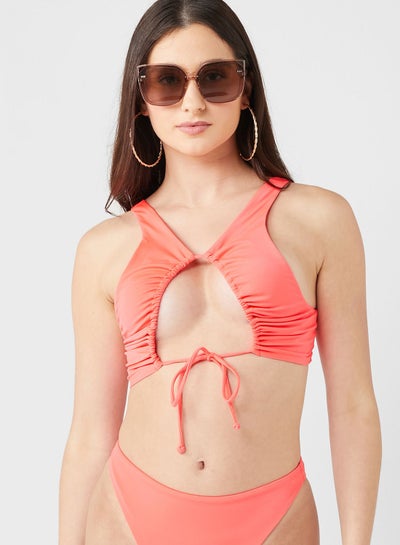 Buy Strappy Knitted Bikini Top in UAE