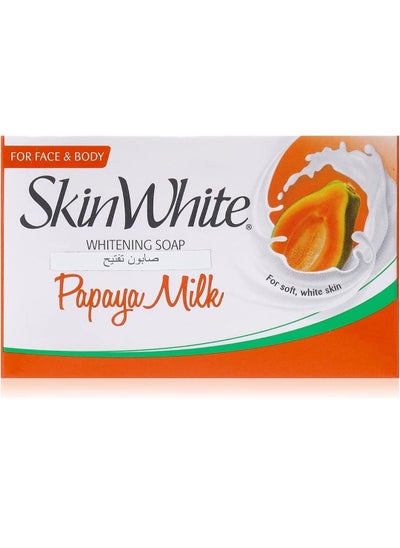 Buy Skinwhite  Papaya Milk Whitening Soap With 90G in Saudi Arabia