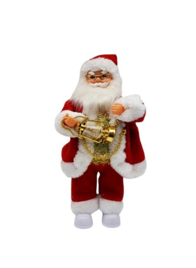 Buy Santa Claus doll with lamp , Large size in Egypt