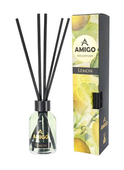 Buy Long Lasting Reed Diffuser - Lemon 110ml in UAE