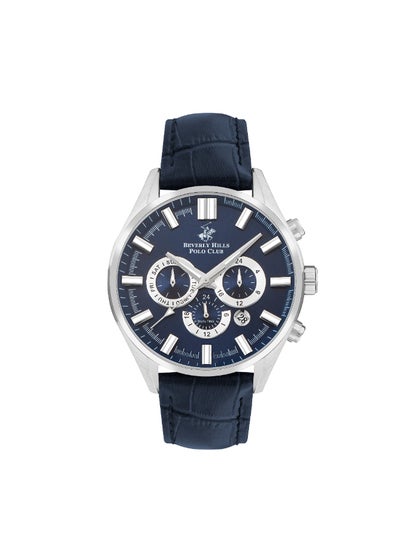 Buy BEVERLY HILLS POLO CLUB Men's Multi Function Dark Blue Dial Watch - BP3504X.399 in UAE