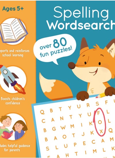 Buy Spelling Wordsearch : Over 80 Fun Puzzles! in Saudi Arabia