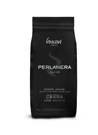 Buy Perlanera Crema Arabica Flavor Coffee Beans 1kg Best for coffee machines (Pack of 1) in UAE