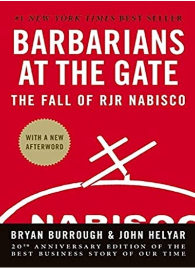 Buy Barbarians At The Gate The Fall Of Rjr Nabisco by Bryan Burrough Hardcover in UAE