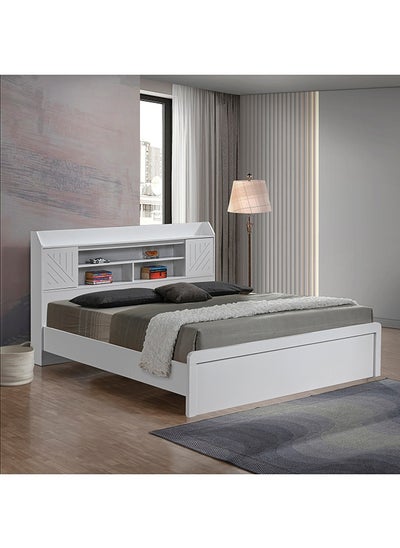 اشتري Kulltorp Nexa King Bed with Door and Open Shelf Storage 224 x 110 x 187.5 cm في الامارات