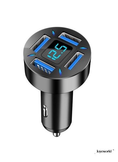 Buy 4-Port USB Car Charger DC 5V 4.8A in Saudi Arabia