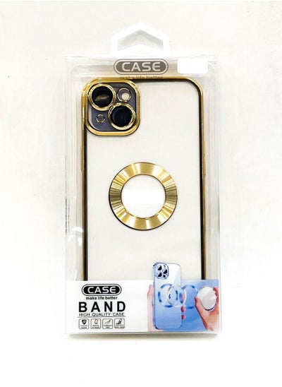 اشتري MagSafe Case For iPhone 14 Clear / gold في مصر